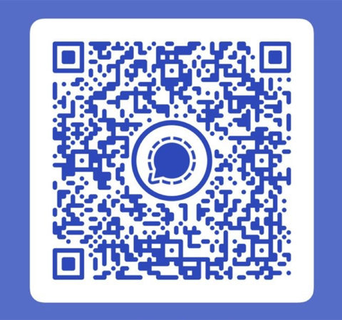 Scan to message Makar Kniaziev on Signal